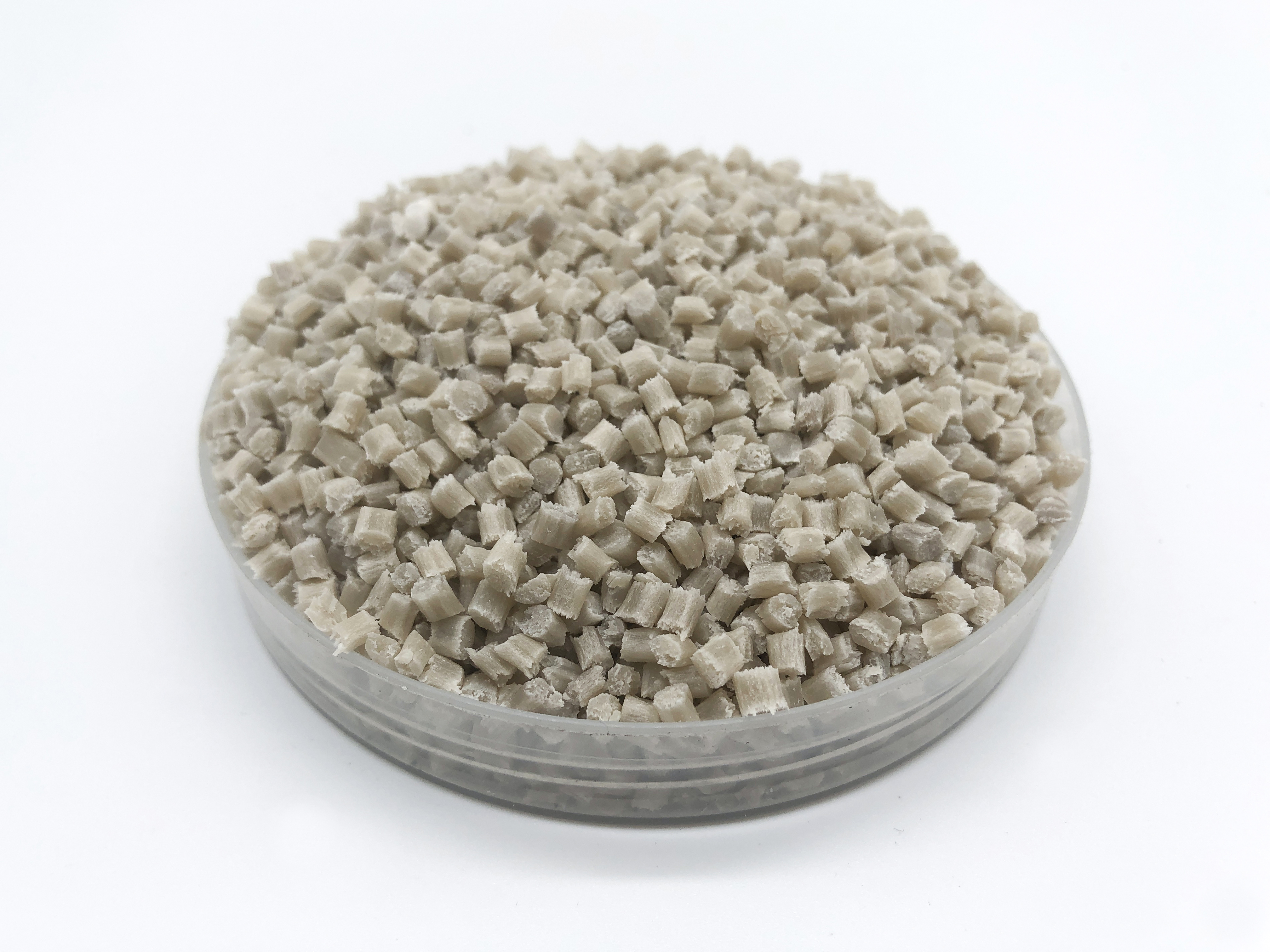 PBT recycled material, natural color, GF 30%